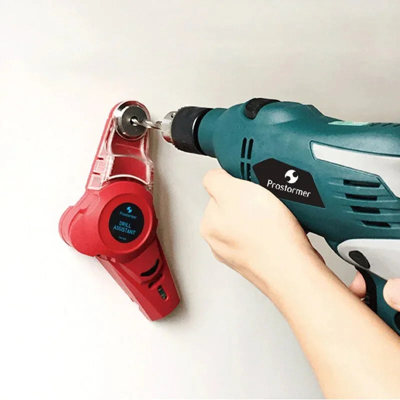 Drilling Guide with Laser Level for Precision Holes