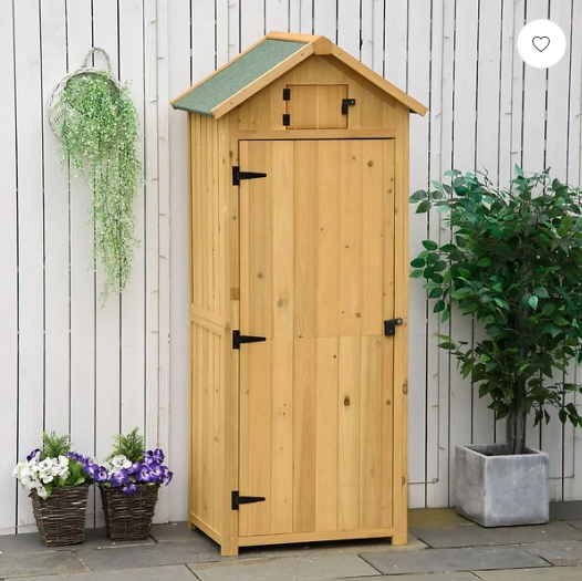 Garden Storage Shed Cabinet