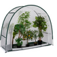 Half Moon Greenhouse 79 x 31 x 67 Inch Plant Cover for Winter Protection