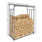 Firewood Rack 51x65 Inch Heavy Duty Wood Log Holder Outdoor Fireplace Storage