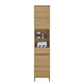 Solid Oak Bathroom Storage Cabinet