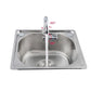 360 Degree Rotating Foldable Copper Cold Water Faucet for Boat RV Marine Use