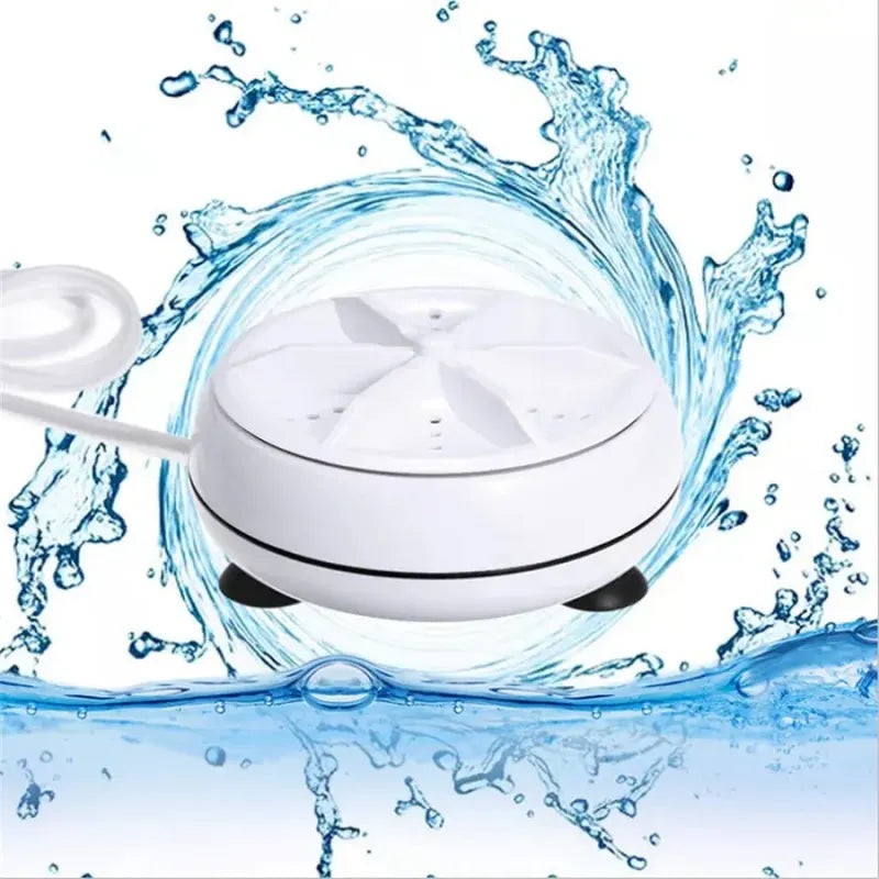 2-in-1 Portable Ultrasonic Cleaner Compact Jewelry and Gadget Cleaner