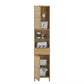 Solid Oak Bathroom Storage Cabinet