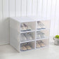 Shoe Storage Boxes Organizer Stackable Clear Plastic Shoe Containers