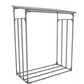 Firewood Rack 51x65 Inch Heavy Duty Wood Log Holder Outdoor Fireplace Storage